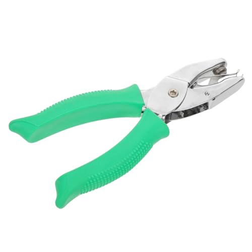 SEWACC Quadratischer für Bastelpapier Präziser Tragbarer Einlochstanzer für Scrapbooking und Lose Blattbindung Kompatibel mit Verschiedenen Papierstärken Robustes Diy-handwerkzeug von SEWACC