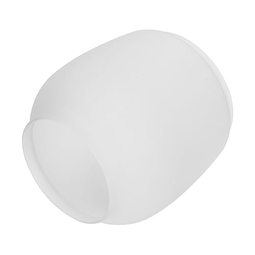SEWACC Retro Frostglas Lampenschirm Wandlampe Ersatzglas Zubehör Langlebig Sicher Stilvoll Einfache Montage Dekoration für Öllampe Petroleumlampe Wohnzimmer Schlafzimmer von SEWACC