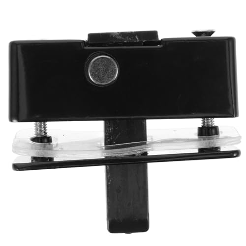 SEWACC Robuster Türschieberiegel aus Zinklegierung Schwarz mit Edelstahlkern Zuverlässiger Schlossriegel für Glas und Holzfenster Geeignet für Balkontür Bad und Schlafzimmer Einfache von SEWACC