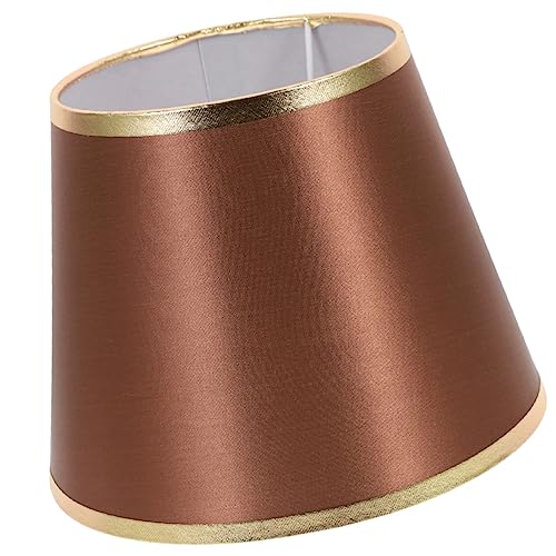 SEWACC Runder Stofflampenschirm für Tischlampe Stehlampe und Schreibtischlampe Dekorativer Lampenschirm Kaffee Gold Installieren Geeignet für Schlafzimmer Wohnzimmer und Büro SEWACC Runder Stofflampenschirm für Tischlampe Stehlampe und Schreibtischlampe Dekorativer Lampenschirm Kaffee Gold Installieren Geeignet für Schlafzimmer Wohnzimmer und Büro von SEWACC