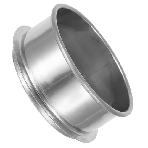 SEWACC Rundsieb Aus Edelstahl Praktische Glasurfiltersiebe Töpferwerkzeug Netzsieb Multifunktionssieb Mehrzwecksieb Filter Metallsieb Silber von SEWACC