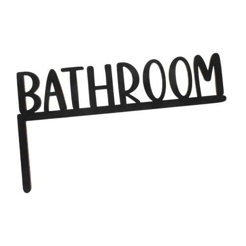 SEWACC Rustikales Holz Badezimmerschild Türrahmen Dekoration mit Buchstaben Langlebige Toiletten Wandplakette Einfache Montage Künstlerisches Flair für und Wc SEWACC Rustikales Holz Badezimmerschild Türrahmen Dekoration mit Buchstaben Langlebige Toiletten Wandplakette Einfache Montage Künstlerisches Flair für und Wc von SEWACC