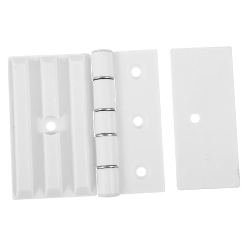 SEWACC Sauna Türscharnier Kunststoff Langlebiges Rostbeständiges Seitenscharnier Ersatzteil für Dampfbad Saunatüren Praktisches Kleines Türscharnier in Weiß Modernes Design SEWACC Sauna Türscharnier Kunststoff Langlebiges Rostbeständiges Seitenscharnier Ersatzteil für Dampfbad Saunatüren Praktisches Kleines Türscharnier in Weiß Modernes Design von SEWACC