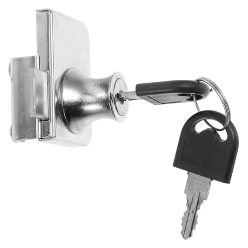 SEWACC Schiebetür Glas Vitrinenschloss mit Schlüssel Diebstahlschutz für Eiswürfel gefrierschrank Einfache Bedienung Vielseitig Einsetzbar in Supermärkten und Restaurants Sicherer SEWACC Schiebetür Glas Vitrinenschloss mit Schlüssel Diebstahlschutz für Eiswürfel gefrierschrank Einfache Bedienung Vielseitig Einsetzbar in Supermärkten und Restaurants Sicherer von SEWACC