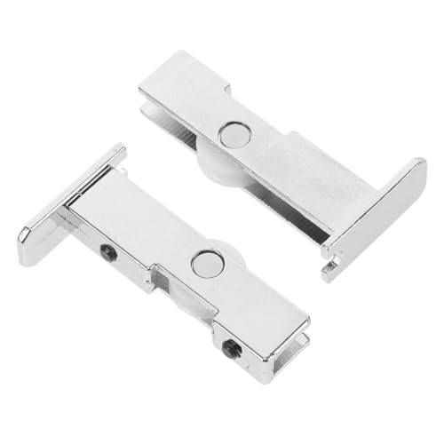 SEWACC Schiebetürrollen Ersatzset für Glas Vitrinentüren Leichtgängiges Verschleißfestes Laufrollen kit mit Pulley Inklusive Montageschlüssel Vielseitig Einsetzbar SEWACC Schiebetürrollen Ersatzset für Glas Vitrinentüren Leichtgängiges Verschleißfestes Laufrollen kit mit Pulley Inklusive Montageschlüssel Vielseitig Einsetzbar von SEWACC