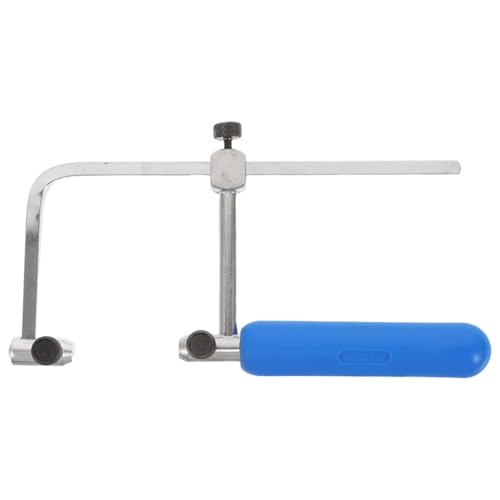 SEWACC Schmuckherstellungssäge Bogenring Holzbearbeitungssägerahmen Schmucksäge DIY Bogenverarbeitung Handsäge Bogen Stabiler Griff Werkzeug Zur Bogenherstellung von SEWACC