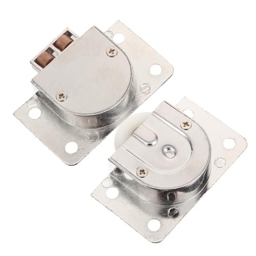 SEWACC Schrank schiebetürrollen aus Verdicktem Zinklegierungs material Geräuscharm Stabil und Langlebig Ersatz für Schiebetür Geeignet für Kleiderschrank Schrank und Schiebetürsysteme von SEWACC