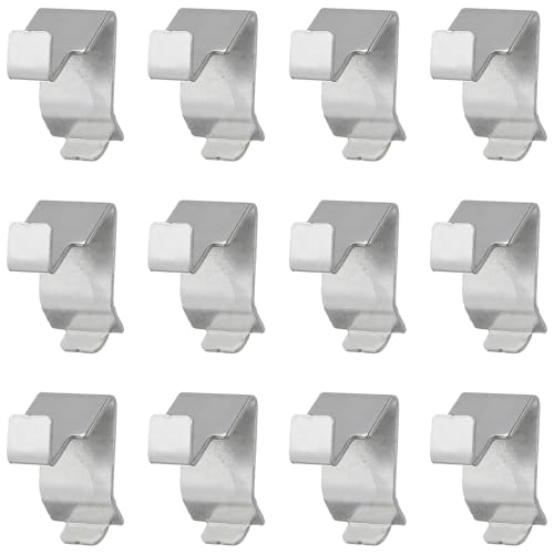 SEWACC Schrankregal-Clips, verstellbare Regalstützen aus Metall für Aktenschrank, robuste Regalhalterungs-Clips, 3,5 x 2,9 x 1,4 cm, 12 Stück SEWACC Schrankregal-Clips, verstellbare Regalstützen aus Metall für Aktenschrank, robuste Regalhalterungs-Clips, 3,5 x 2,9 x 1,4 cm, 12 Stück von SEWACC