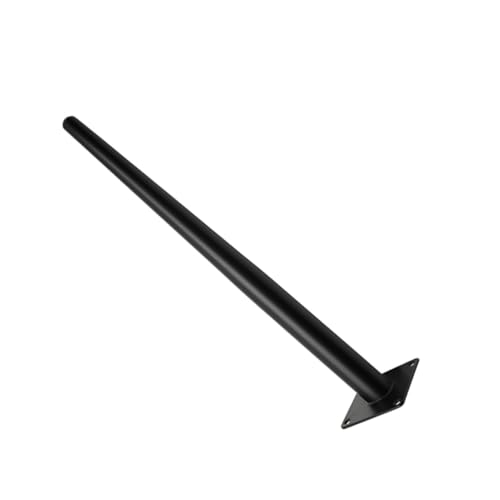 SEWACC Schwarze Metall Möbelfüße Robuste Schräg Zulaufende Tischbeine Eisenverstärkte Möbelfüße für Schränke Sofas Kommoden Tv Sideboards Rostfrei Wasserfest Vielseitig Einsetzbar von SEWACC