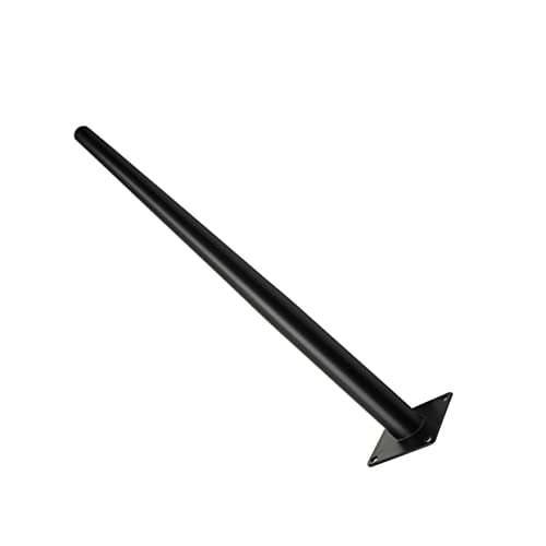 SEWACC Schwarze Möbelbeine Metall für Tisch Sofa und Kommode Höhenverstellbare Stützfüße für DIY Möbel im Wohnzimmer Stabil und Langlebig von SEWACC
