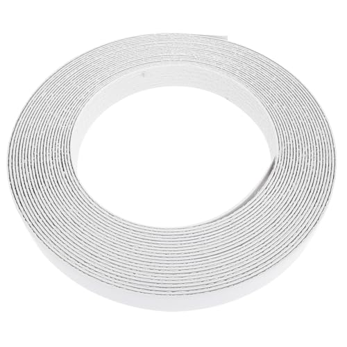 SEWACC Selbstklebende PVC Kantenumleimer mit Heißschmelzkleber Flexible Möbelabschlussleiste für Küchen und Möbelkanten Einfache Anwendung mit Bügeleisen Langlebiges Übergangsprofil von SEWACC