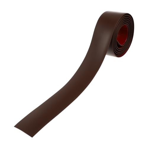 SEWACC Selbstklebende PVC Übergangsleiste Bodenleiste Türschwelle Abdeckleiste Gaps Connecting Strip Kaffeebraun Leicht zu Reinigen und Geeignet für Fliesen Teppich und Holzboden von SEWACC
