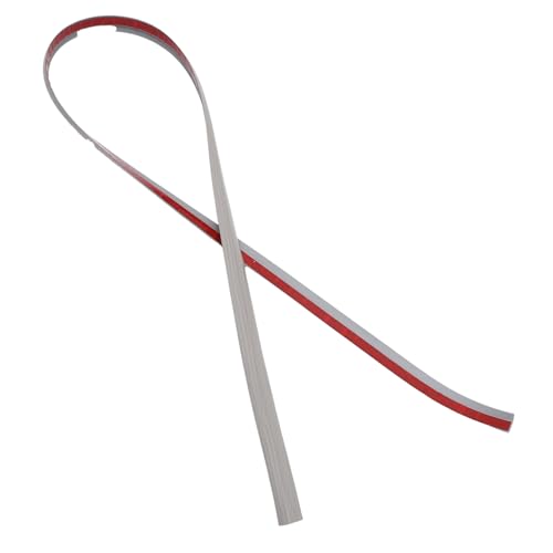 SEWACC Selbstklebender PVC Bodenbelag Übergangsprofil Teppich zu Fliesen Übergangsleiste Rutschfest Strapazierfähig Holzmaserung für Türschwellen und Bodenabdeckungen von SEWACC
