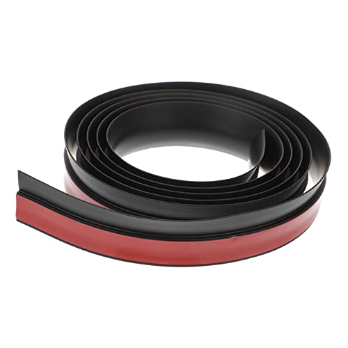 SEWACC Selbstklebendes PVC Bodenübergangsprofil Höhe Flexibler Übergangsstreifen Türschwellen Teppich Kantenleiste Abdeckleiste Fußbodenabschluss von SEWACC