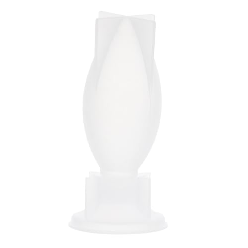 SEWACC Silikon Resinform mit Sockel Hitzebeständig und Langlebig für Kerzen Seifen Blumen und Epoxidharzkunst DIY Gießform für Kreative Lampen und Dekorative Lichtobjekte von SEWACC