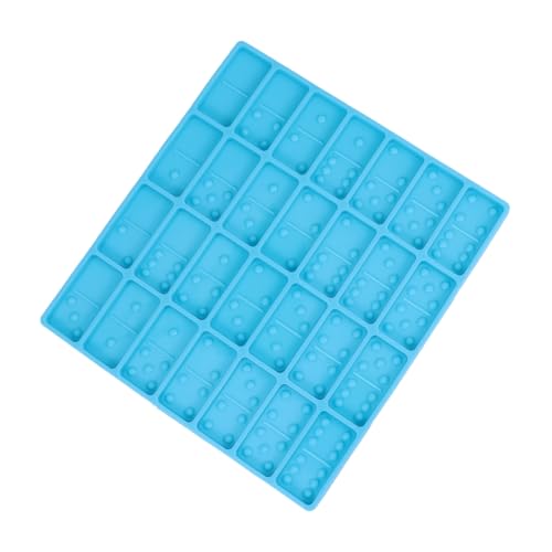 SEWACC Silikonform Domino DIY Epoxidharz Gießform für Kristallharz Feine Verarbeitung Nahtlos Vielseitig für Kreative Bastelarbeiten und Personalisierte Domino spiele für Kunsthandwerk von SEWACC