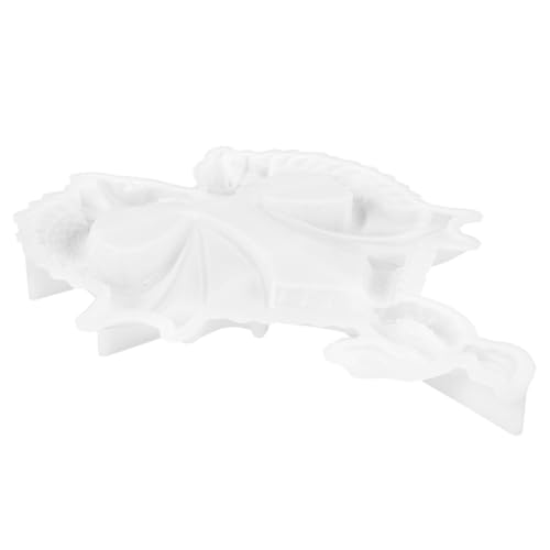 SEWACC Silikonform Drachenform Halbrelief Flügel Drache Gießform Epoxidharz Basteln Dekorationsform Flexibel Reißfest Waschbar für DIY Ornamente SEWACC Silikonform Drachenform Halbrelief Flügel Drache Gießform Epoxidharz Basteln Dekorationsform Flexibel Reißfest Waschbar für DIY Ornamente von SEWACC