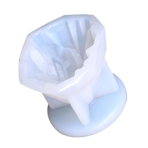 SEWACC Silikonform Eisbergform Non stick Backform und Seifenform für DIY Kerzen Seifen Eiswürfel Herstellung Glatte Oberfläche Einfach zu Lösen für Handarbeit und Backen von SEWACC