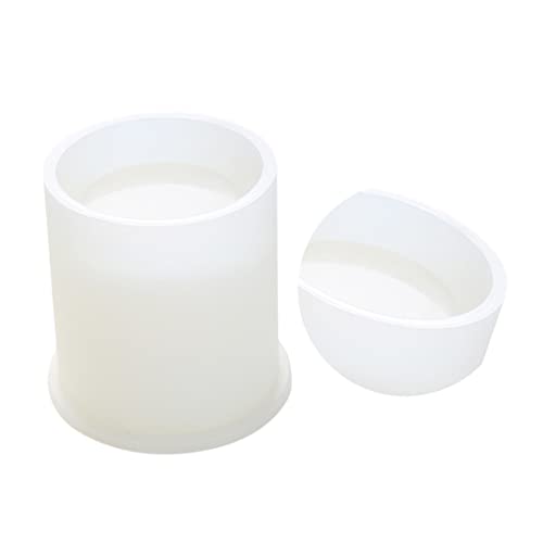 SEWACC Silikonform Fondant Form Epoxidharz DIY Backform für Kuchen Stifthalter Herstellung Flexibel Hitzebeständig Ungiftig Leicht zu Reinigen von SEWACC