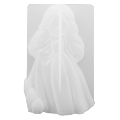 SEWACC Silikonform Prinzessin Form Kerzen Gießen Seifenherstellung Wiederverwendbar Sicher Für DIY Duftkerzen Handwerk von SEWACC