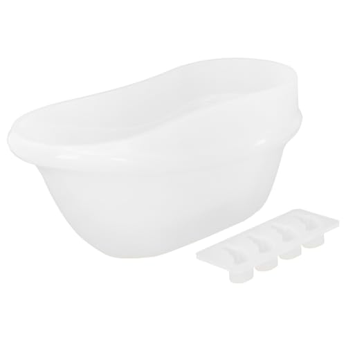 SEWACC Silikonform Seifenschale DIY Kreative Badewannenform Seifenbox Bastelset Langlebig Sicher Vielseitig für Epoxidharz Gießharz für Handgemachte Seifen Dekorationsbehälter von SEWACC