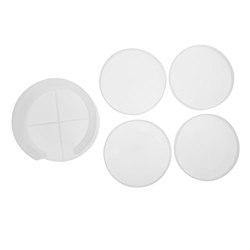 SEWACC Silikonform für DIY Epoxidharz Untersetzer mit Runden Gießformen und Aufbewahrungsbox Geeignet für Tischmatten Kreative Bastelprojekte Einfache Handhabung und Glatte Oberfläche SEWACC Silikonform für DIY Epoxidharz Untersetzer mit Runden Gießformen und Aufbewahrungsbox Geeignet für Tischmatten Kreative Bastelprojekte Einfache Handhabung und Glatte Oberfläche von SEWACC