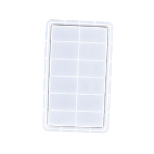 SEWACC Silikonform für Resin Gießformen Langlebige Rechteckige Epoxidharz Tray Form Glatte Oberfläche DIY Aufbewahrungstablett für Schmuck Snacks Tassen und Dekoration Mittelgroß SEWACC Silikonform für Resin Gießformen Langlebige Rechteckige Epoxidharz Tray Form Glatte Oberfläche DIY Aufbewahrungstablett für Schmuck Snacks Tassen und Dekoration Mittelgroß von SEWACC