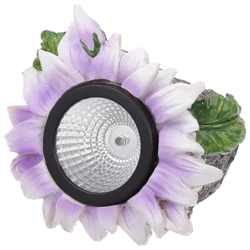 SEWACC Solar Gartenlampe Blumenform Wasserdichte LED Deko Lampe für Außenbereich Solarbetriebene Landschaftsbeleuchtung für Garten und Kreative und Langlebige Dekoration Design von SEWACC