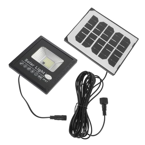 SEWACC Solar Gartenleuchte Solarleuchten Für Den Außenbereich Wandleuchte Solarbetriebene Sicherheitsleuchte Solarleuchte Solarlampe Straßenlaterne Solarbetriebene LED Lampe Polysilizium von SEWACC