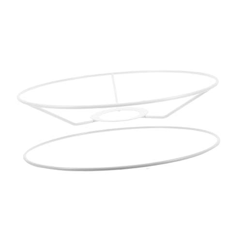 SEWACC Stabiler Lampenschirmhalter Schraubring aus Vintage DIY Lampenschirmrahmen Øcm Rostbeständig Vielseitig für Tisch Steh und Hängelampen Eleganter Lampenfassung Ersatzring von SEWACC