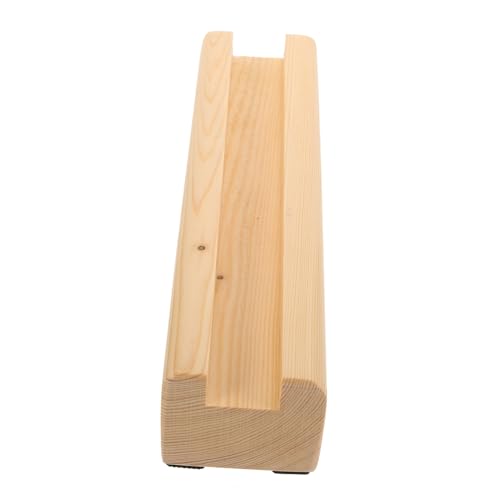 SEWACC Stabiler Spiegelhalter Holz Fester Spiegelständer für Ganzkörperspiegel Rutschfeste Langlebige Spiegelbasis zur Befestigung von Bilderrahmen für Wohnräume und Atelier Geeignet SEWACC Stabiler Spiegelhalter Holz Fester Spiegelständer für Ganzkörperspiegel Rutschfeste Langlebige Spiegelbasis zur Befestigung von Bilderrahmen für Wohnräume und Atelier Geeignet von SEWACC