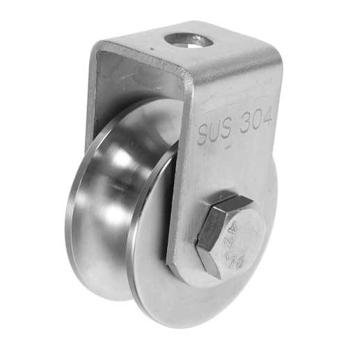 SEWACC Stainless Steel U Groove Pulley Wheel für Schiebetüren Langlebige Umlenkrolle mit Glattem Lauf für Fitness und Hebeanwendungen Installieren und Wartungsfreundlich SEWACC Stainless Steel U Groove Pulley Wheel für Schiebetüren Langlebige Umlenkrolle mit Glattem Lauf für Fitness und Hebeanwendungen Installieren und Wartungsfreundlich von SEWACC