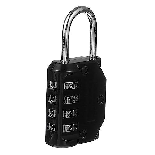 SEWACC Stelliges Zahlenschloss mit Individuellem Passwort Robustes Vorhängeschloss für Haushalts Koffer und Schranktüren Wetterfestes Sicherheits Padlock für Reise und Alltag Einfach von SEWACC