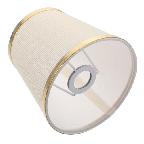 SEWACC Stoff Lampenschirm aus Hochwertigem Material Langlebig und Robust Einfache Montage Augenschutz für Deckenlampe Tischlampe Wohnzimmer Dekor von SEWACC