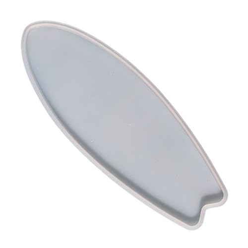 SEWACC Surfbrettform Wachsschmelzformen Surfbrett-Cup-Pad-Form Fondant Bretter untersetzer silikonform silikonmatte Tassenmatte selber machen Untersetzerform selber machen Kieselgel Weiß von SEWACC