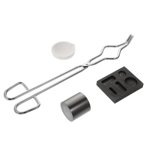 SEWACC Teiliges Hitzebeständiges Graphit Schmelzset Metall Schmuckgießwerkzeug für Experimente und Notfälle Robustes Schmelzzubehör mit Feiner Verarbeitung und Vielseitiger Anwendung SEWACC Teiliges Hitzebeständiges Graphit Schmelzset Metall Schmuckgießwerkzeug für Experimente und Notfälle Robustes Schmelzzubehör mit Feiner Verarbeitung und Vielseitiger Anwendung von SEWACC