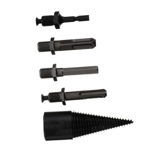SEWACC Teiliges Holzspalter Bohrer Konische Spaltbohrer für Elektrobohrmaschine Heavy Duty Holzspaltkegel Vibrationsfest Zeitsparend Einfache Spaltung SEWACC Teiliges Holzspalter Bohrer Konische Spaltbohrer für Elektrobohrmaschine Heavy Duty Holzspaltkegel Vibrationsfest Zeitsparend Einfache Spaltung von SEWACC
