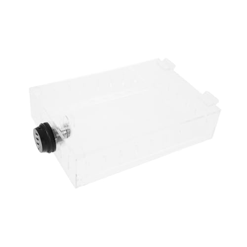 SEWACC Thermostat Schutzbox aus Transparentem mit Zahlenschloss Wandmontierbarer Staubdichter Thermostat Schutzgehäuse Robust und Sicher für Zuhause Büro und Labor von SEWACC