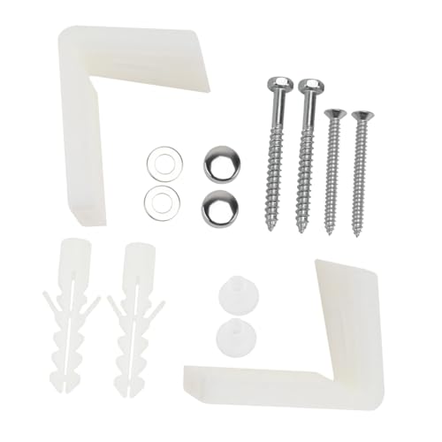 SEWACC Toilettensitz Befestigungsschrauben Weiß Hochfest Langlebig Einfache Montage Wc Sitz Schrauben Badezimmer Zubehör SEWACC Toilettensitz Befestigungsschrauben Weiß Hochfest Langlebig Einfache Montage Wc Sitz Schrauben Badezimmer Zubehör von SEWACC