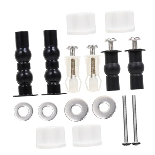 SEWACC Toilettensitz Befestigungsset Expansionsschrauben Wc Sitz Schrauben und Muttern aus Nylon und Ersatzteile für Wc Sitz Fixierung Einfache Montage Langlebig und Stabil von SEWACC