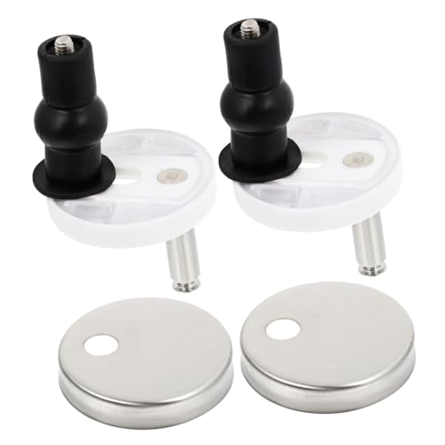 SEWACC Toilettensitz Scharniere Teiliges Befestigungsset Quick Release für Standard Wc Sitz Reparatur Einfache Montage und Langlebige Ersatzteile von SEWACC