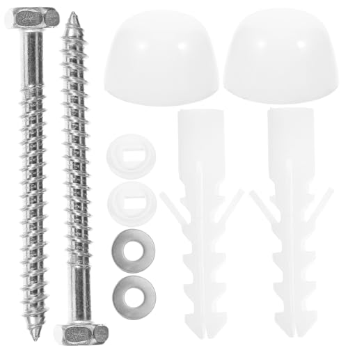 SEWACC Toilettensitz Schrauben Edelstahl Toilette Befestigung Schrauben Ersatzteile mit Hoher Stabilität Polierte Oberfläche Einfache Montage für Standard Wc Sitz SEWACC Toilettensitz Schrauben Edelstahl Toilette Befestigung Schrauben Ersatzteile mit Hoher Stabilität Polierte Oberfläche Einfache Montage für Standard Wc Sitz von SEWACC