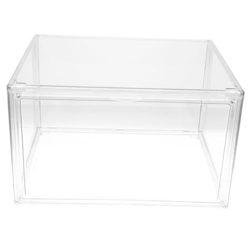 SEWACC Transparente Acryl Aufbewahrungsbox Stapelbar für Bücher und Ordner Offene Abdeckung Platzsparend für Büro Schlafzimmer und Wohnzimmer Sichere Materialqualität Vielseitig SEWACC Transparente Acryl Aufbewahrungsbox Stapelbar für Bücher und Ordner Offene Abdeckung Platzsparend für Büro Schlafzimmer und Wohnzimmer Sichere Materialqualität Vielseitig von SEWACC