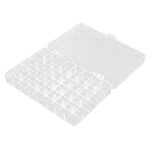 SEWACC 40gitter Aufbewahrungsbox Für Bastelarbeiten Transparente Behälter Für Kleinteile Organizer Für Haken Schmuck-Organizer Mit Deckel Aufbewahrungsbox Für Angelköder Fächerbox SEWACC 40gitter Aufbewahrungsbox Für Bastelarbeiten Transparente Behälter Für Kleinteile Organizer Für Haken Schmuck-Organizer Mit Deckel Aufbewahrungsbox Für Angelköder Fächerbox von SEWACC