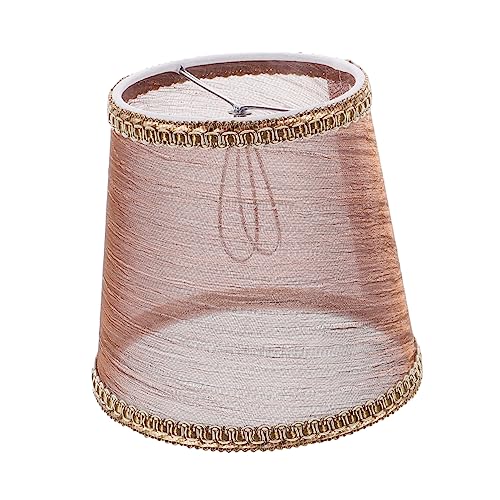SEWACC Transparenter Langlebiger Lampenschirm Kreativer Lampenbezug Vielseitig Einsetzbar für Wandleuchte Stehlampe und Deckenlampe Augenschonend und Einfach zu Montieren von SEWACC