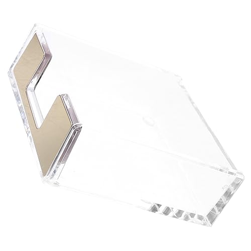 SEWACC Transparenter Notizblockhalter mit Goldenen Details Praktischer Memo Organizer für Notizen Visitenkarten und Büroklammern Kompakte Aufbewahrung für Schreibtisch und Bürobedarf SEWACC Transparenter Notizblockhalter mit Goldenen Details Praktischer Memo Organizer für Notizen Visitenkarten und Büroklammern Kompakte Aufbewahrung für Schreibtisch und Bürobedarf von SEWACC