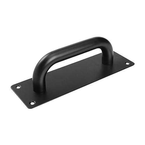 SEWACC Türgriff Handlauf Hoftürgriff Fenstergriff Türgriff Türhandlauf Türgriffe Türknauf Griff Metallgriffe Edelstahlgriff Türgriffe Schwarz von SEWACC