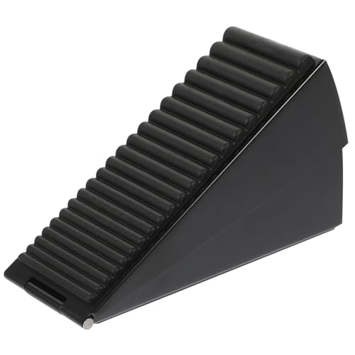 SEWACC Türstopper Keil mit Federbelastetem Design aus Edelstahl und Rutschfestem Gummimaterial Robuster Türkeil zum Schutz vor Kollisionen für Zuhause Büro Schule und Kinderzimmer von SEWACC