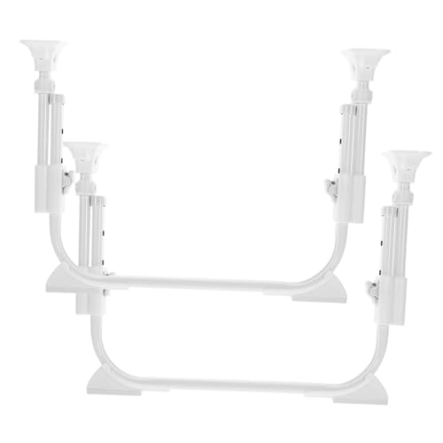 SEWACC U Förmige Höhenverstellbare Klapptischbeine für Betttische und Schreibtische Selbstsichernd mit Rutschfester Basis Korrosionsbeständig Vielseitig Einsetzbar für Zuhause und Büro SEWACC U Förmige Höhenverstellbare Klapptischbeine für Betttische und Schreibtische Selbstsichernd mit Rutschfester Basis Korrosionsbeständig Vielseitig Einsetzbar für Zuhause und Büro von SEWACC