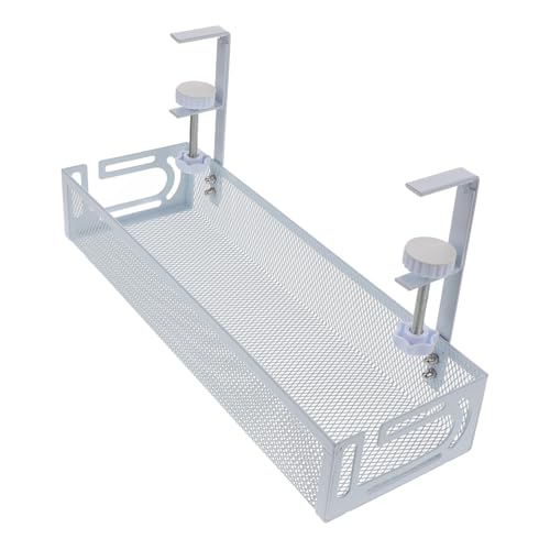 SEWACC Untertisch Kabelhalter Organizer Weiß Groß Kabelmanagement Aufbewahrung Verlängerungskabel Kabelschlauchnetzhalter für Schreibtisch USB Adapter Kabelaufbewahrung SEWACC Untertisch Kabelhalter Organizer Weiß Groß Kabelmanagement Aufbewahrung Verlängerungskabel Kabelschlauchnetzhalter für Schreibtisch USB Adapter Kabelaufbewahrung von SEWACC